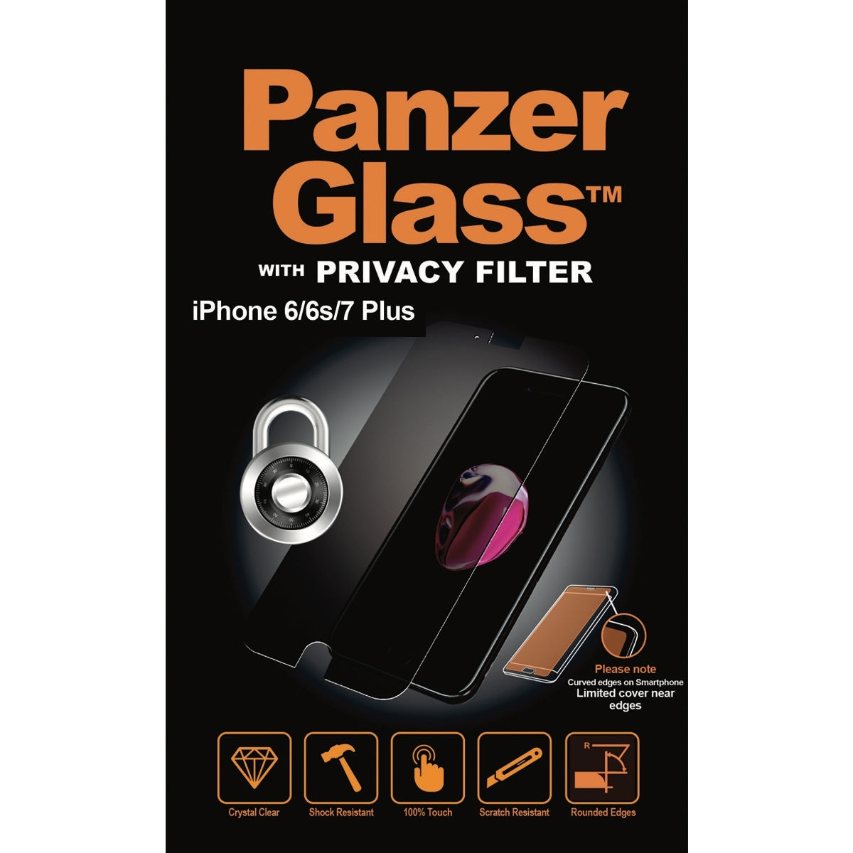 بانزر جلاس ، حماية شاشة زجاجية ، لأجهزة أبل آيفون 6 / 6s ...