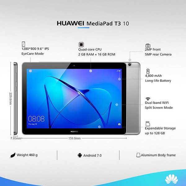 Разблокировать huawei mediapad t3 10